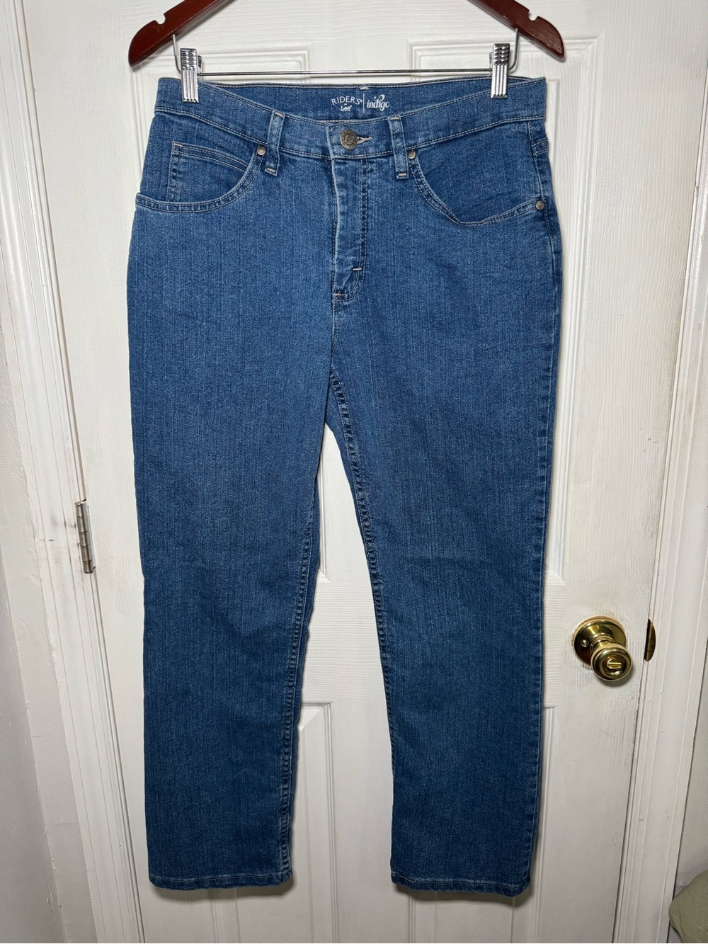 Riders by Lee Medium Blue Straight-Leg Women's Jeans